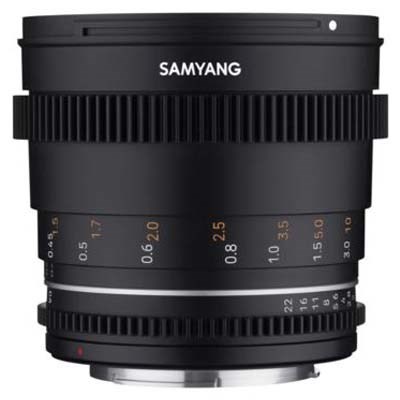 Samyang VDSLR 50mm T1.5 MK2 Lens for Canon EF