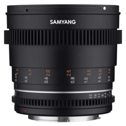 Samyang VDSLR 50mm T1.5 MK2 Lens for Micro Four Thirds
