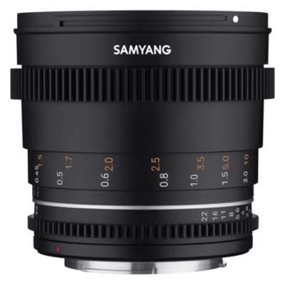 Samyang VDSLR 50mm T1.5 MK2 Lens for Fujifilm X