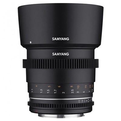 Samyang VDSLR 85mm T1.5 MK2 Lens for Canon M