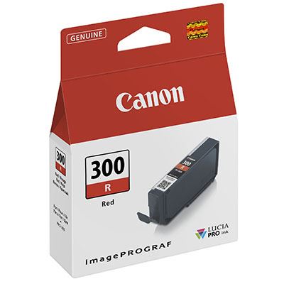 Image of Canon PFI-300 Red Ink