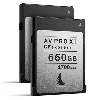 Angelbird 660GB 1700MB/Sec AV PRO CFexpress XT (Type-B) - 2 Pack