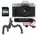 Fujifilm X-T200 Digital Camera with XC 15-45mm Lens Vlogger Kit - Silver