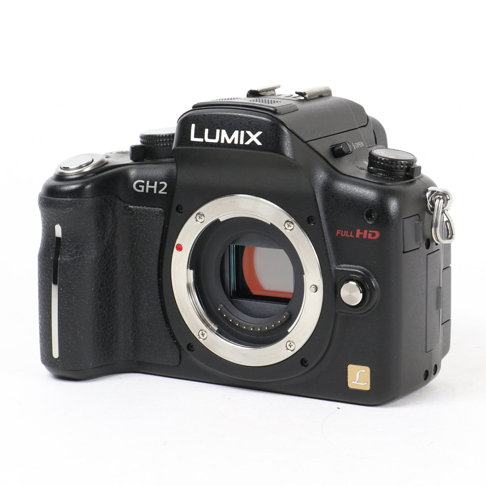 Used Panasonic LUMIX DMCGH2 Black Digital Camera Wex Photo Video