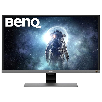 Image of BenQ EW3270UE 31.5 Inch Monitor - Metallic Grey