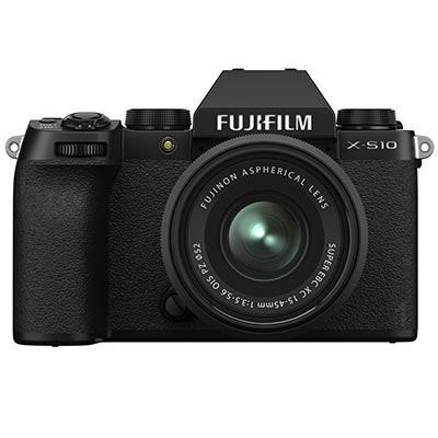 Fujifilm X-S10 Digital Camera with XC 15-45mm lens
