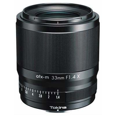 Tokina atx-m 33mm f1.4 Lens - Fujifilm X