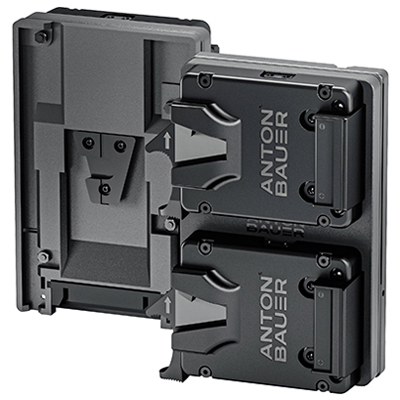Anton Bauer Dual Micro V-Mount Plates to V-Mount