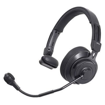 Audio-Technica BPHS2S-UT Single-Ear Broadcast Headset with Dynamic Mic Unterminated