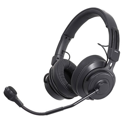 Audio-Technica BPHS2-UT Broadcast Stereo Headset with Dynamic Mic Unterminates