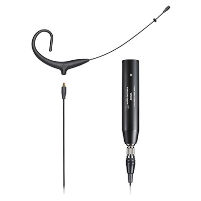 Audio-Technica BP892x Omni Earset w Detachable Cable and AT8545 Black