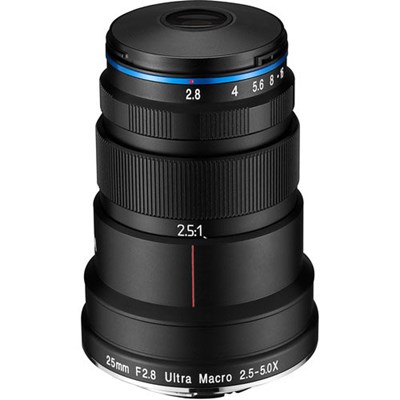 Laowa 25mm f2.8 2.5-5X Ultra-Macro Lens for Canon EF