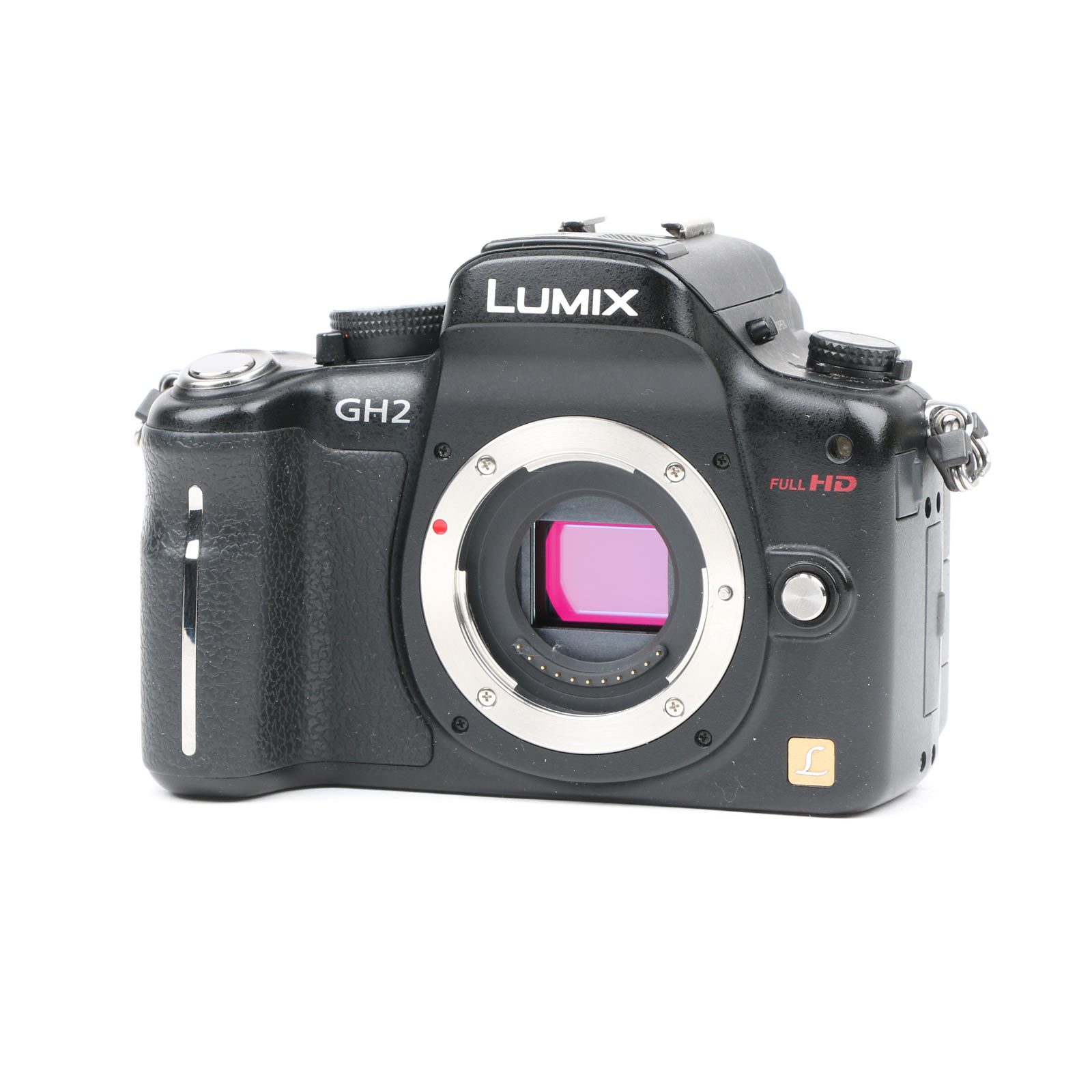 Used Panasonic LUMIX DMCGH2 Black Digital Camera Wex Photo Video