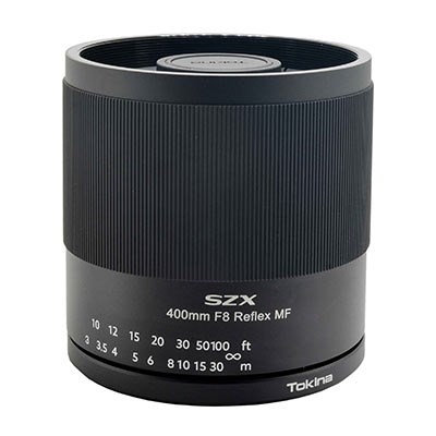 Tokina SZX 400mm f8 Reflex MF Lens with Mount Adapter for Nikon F