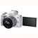 Canon EOS M50 Mark II Digital Camera with EF-M 15-45mm Lens - White