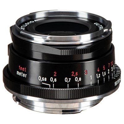 Voigtlander 35mm f2 VM ASPH Ultron Type II Vintage Line Lens for Leica M - Black