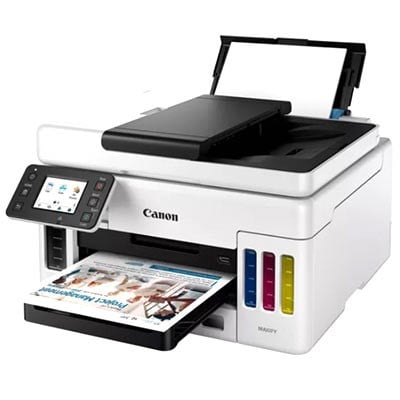 Used Canon MAXIFY GX6050 Refillable 3-in-1 Printer