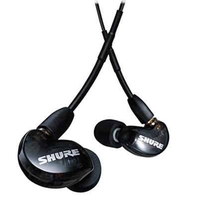 Shure AONIC 215 Sound Isolating Earphones with Dynamic Drivers - Black