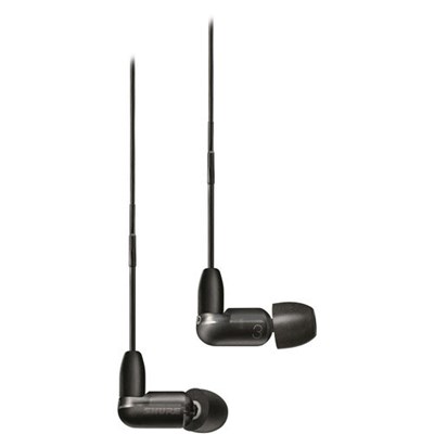 Shure AONIC 3 Sound Isolating Earphones with Balanced Armature Drivers - Black