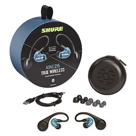Shure AONIC 215 True Wireless Sound Isolating Earphones - Blue