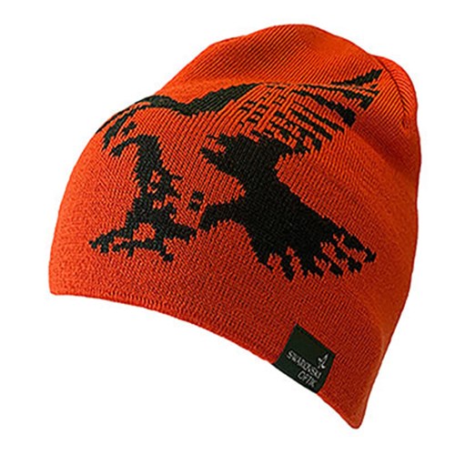 Swarovski Gear Merino Beanie Hat - Orange