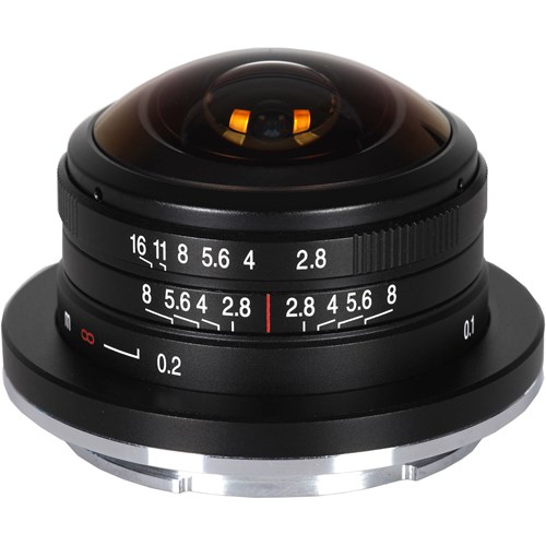 Laowa 4mm f2.8 Circular Fisheye Lens for Canon M