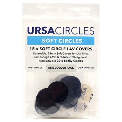 URSA 15x Soft Circles + 30x Stickies Single Colour - Black