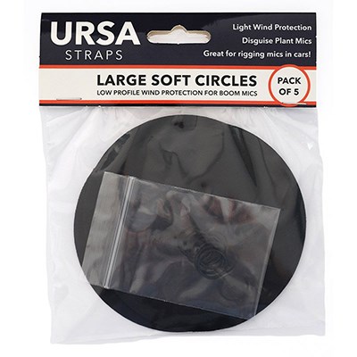 URSA 5x Large Soft Circles - Black