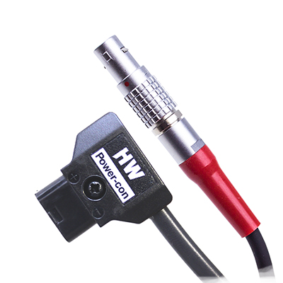 Hawk-Woods PC-26 Power-Con 2-pin male - 30cm - Lemo 2P (RED Komodo)
