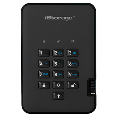 iStorage diskAshur2 SSD 256-bit 8TB - Black