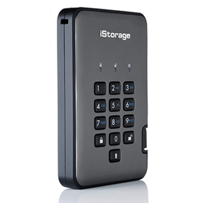 iStorage diskAshur Pro2 256-bit 500GB - Classified - Graphite