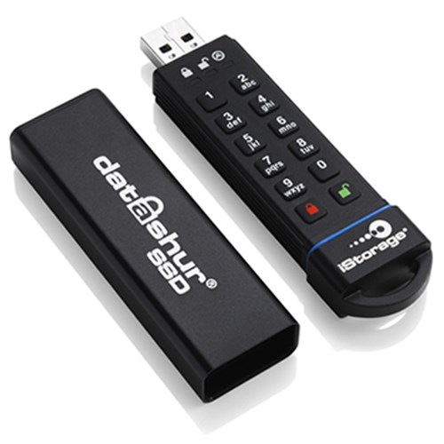 iStorage datAshur SSD Sleeve - Black