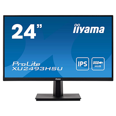 Image of IIYAMA ProLite XU2493HSU-B1 24" Full HD LCD IPS Monitor, Black