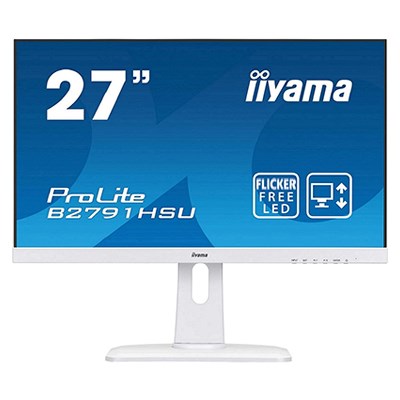 Iiyama B2791HSU-W1 27 inch White TN LCD Monitor