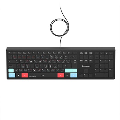 Editors Keys Adobe Audition Backlit Windows UK Keyboard