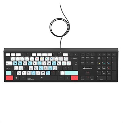 Editors Keys Adobe Lightroom Backlit Keyboard - Mac - UK