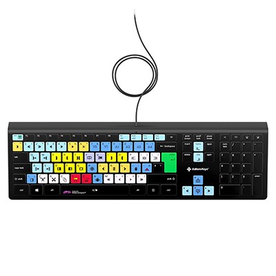Editors Keys Avid Media Composer Backlit Keyboard - Windows - UK