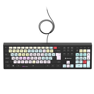 Editors Keys Avid Pro Tools Backlit Keyboard - Windows - UK