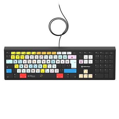 Editors Keys Maxon Cinema 4D Backlit Keyboard - Windows - UK
