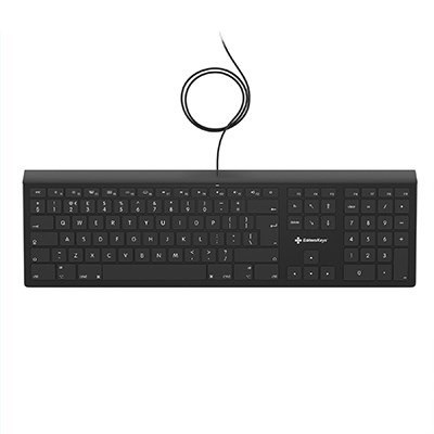 Editors Keys Standard Backlit Typing Keyboard for MacOS UK