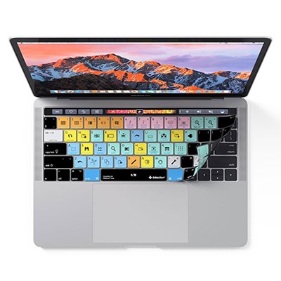 Editors Keys Ableton Live Keyboard Cover for MacBook Pro with Touchbar 13,-15,