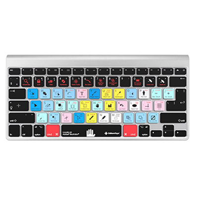 Image of Editors Keys Adobe Illustrator Keyboard Cover for iMac Wireless Keyboard