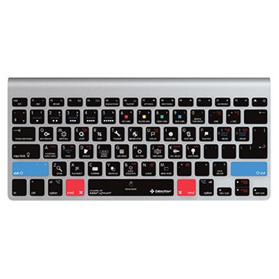 Editors Keys Adobe Lightroom Keyboard Cover for iMac Wireless Keyboard