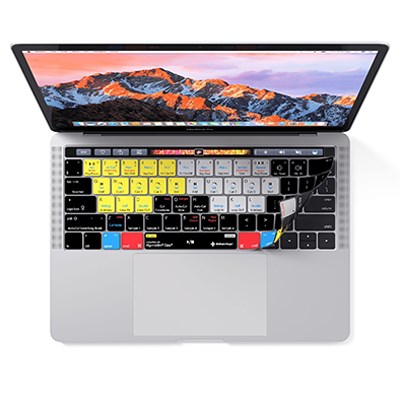 Editors Keys Djay Keyboard Cover for MacBook Pro with Touchbar 13,-15