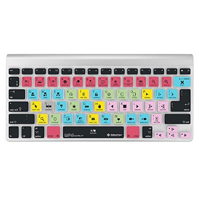 Editors Keys Final Cut Pro X Keyboard Cover for iMac Wireless Keyboard