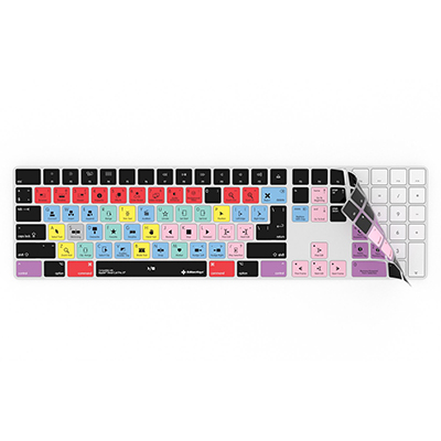 Image of Editors Keys Final Cut Pro X Keyboard Cover for iMac Magic Wireless Keyboard