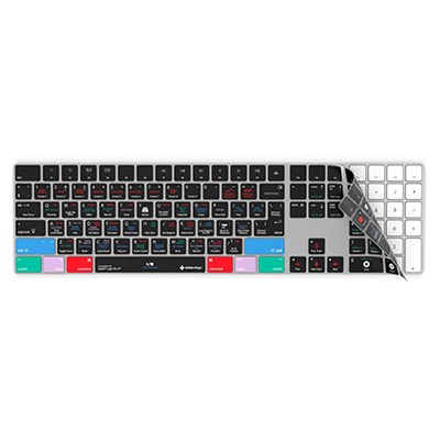 Editors Keys Logic Pro X Keyboard Cover for Magic keyboard with numeric pad