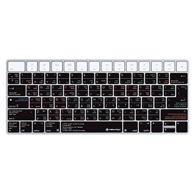 Editors Keys Vim Keyboard Cover for iMac Magic Wireless Keyboard