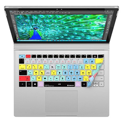 Editors Keys Adobe Premiere Keyboard Cover for Surface Laptop