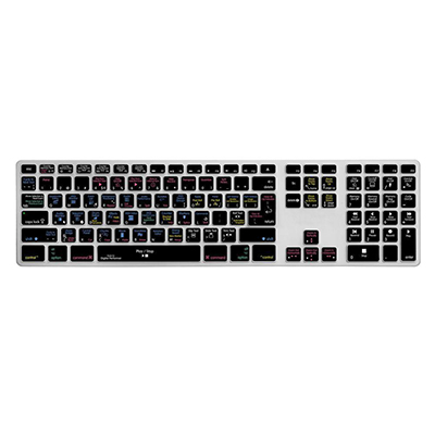 Editors Keys Digital Performer Keyboard Cover for iMac Wireless Keyboard